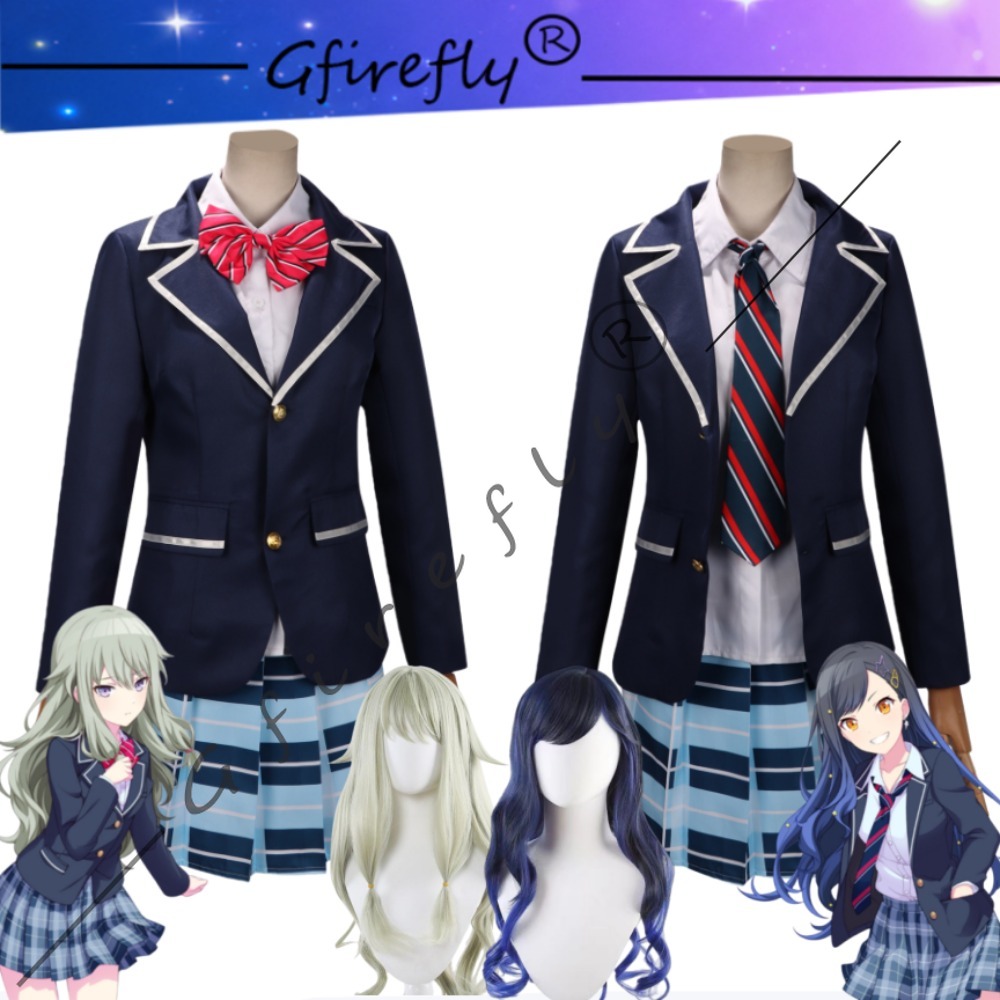 Cosplay Wig Colored - Progetto Sekai Kusanagi Nene Kamiyama Uniforme