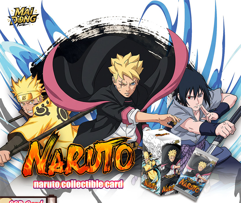 Anime Merchandise Box Set - Autentiche Carte Collezionabili Naruto Uzumaki, Set