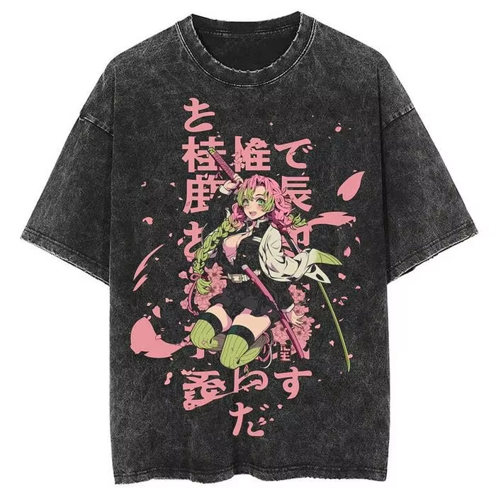 Anime Merchandise Demon Slayer - Nuova T-shirt Anime Demon Slayer Kanroji