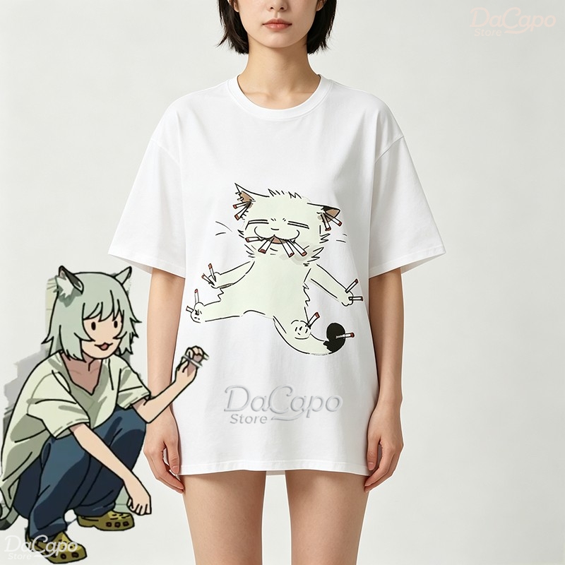 Anime Merchandise T-Shirts - T-shirt Casual in Cotone a Maniche