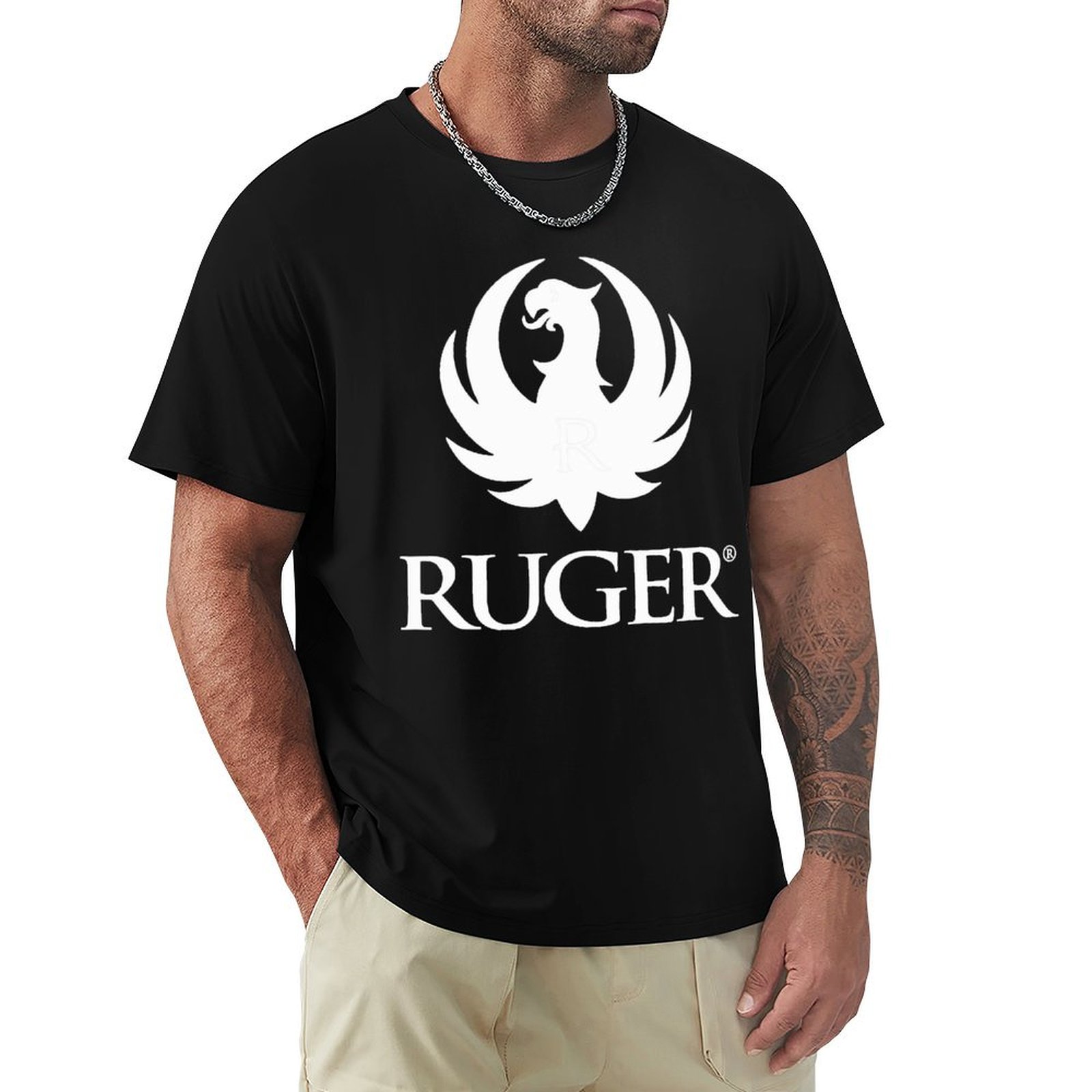 Anime Merchandise T-Shirts - Maglietta con logo R.uger, magliette anime