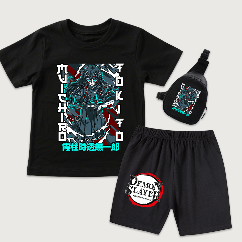 Anime Merchandise Demon Slayer - Set 3 Pezzi Demon Slayer Muichiro