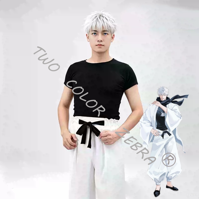 Costume Cosplay di Gojo Satoru - Cosplay Wig Colored recensione e prezzo