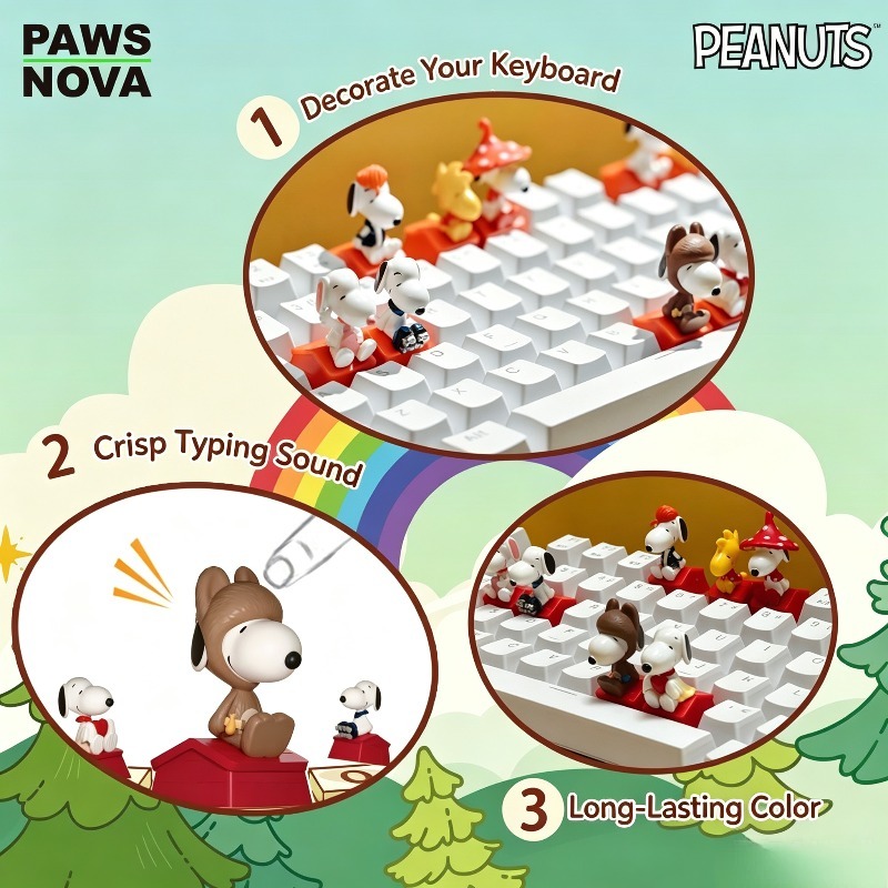 Keycap Snoopy Blind Box, Actio - Anime Merchandise Box Set recensione e prezzo