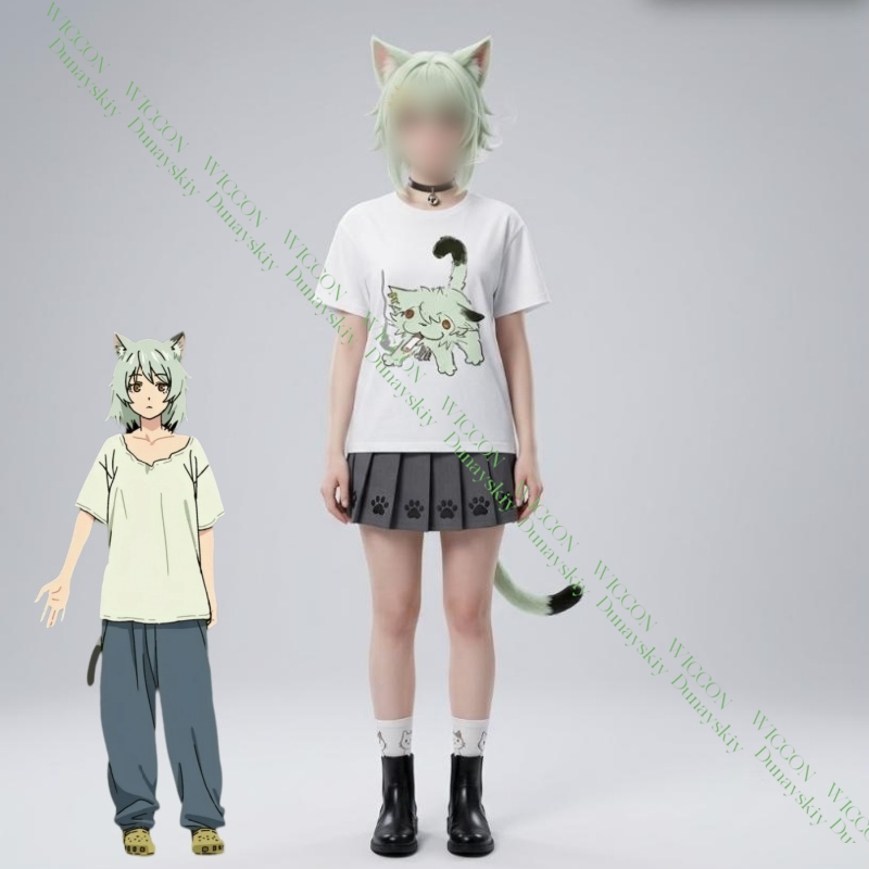 T-shirt in cotone a maniche co - Anime Merchandise T-Shirts recensione e prezzo