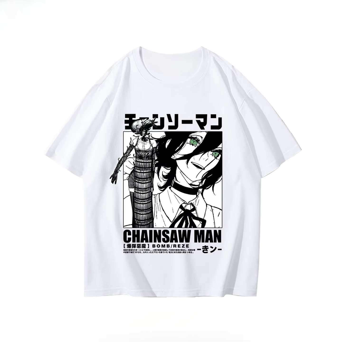 T-shirt con motosega moda inve - Anime Merchandise T-Shirts recensione e prezzo