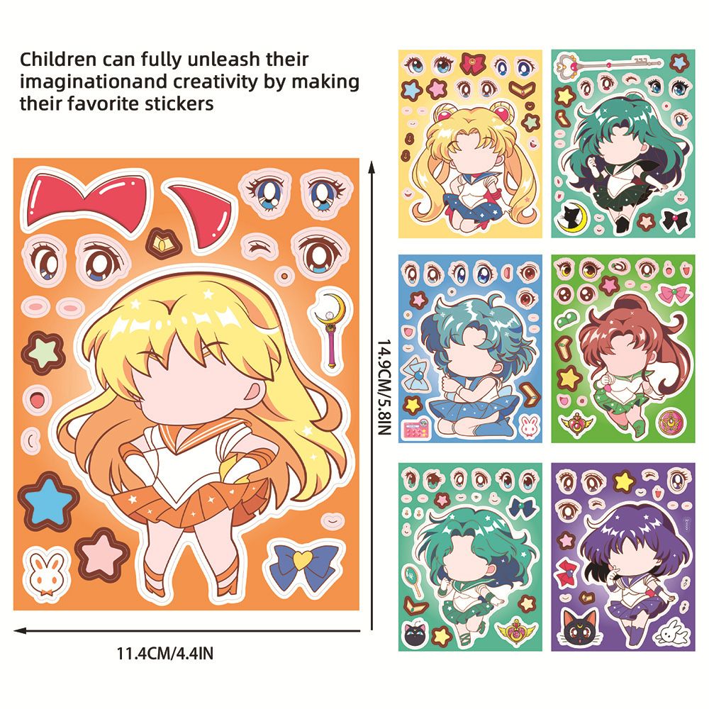 8/16 Pezzi Adesivi Puzzle Camb - Anime Merchandise Posters recensione e prezzo