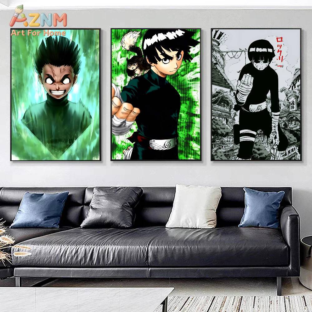 AZNM Naruto Rock Lee The Taiju - Anime Merchandise Posters recensione e prezzo
