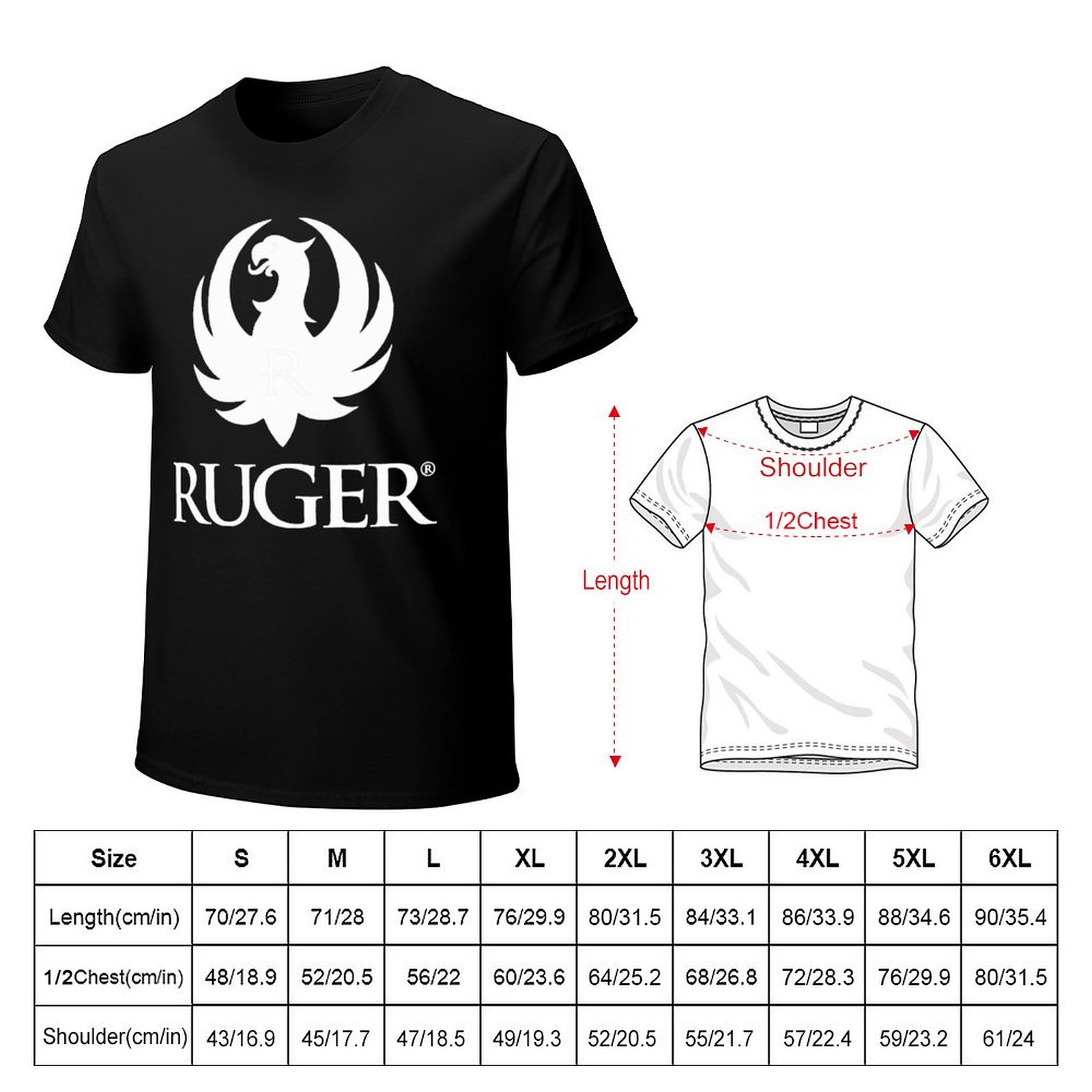 Maglietta con logo R.uger, mag - Anime Merchandise T-Shirts recensione e prezzo