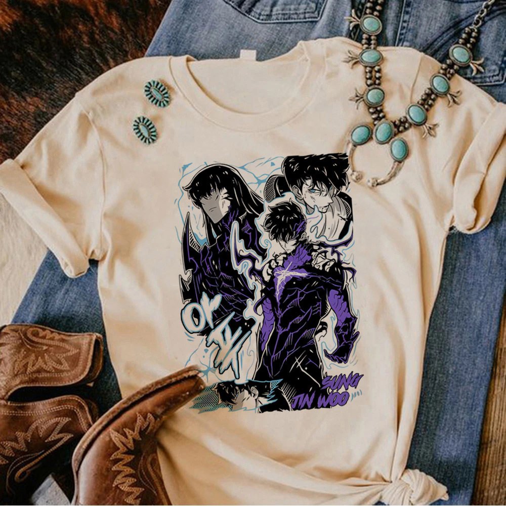 Solo Livellamento t-shirt donn - Anime Merchandise Solo Leveling recensione e prezzo