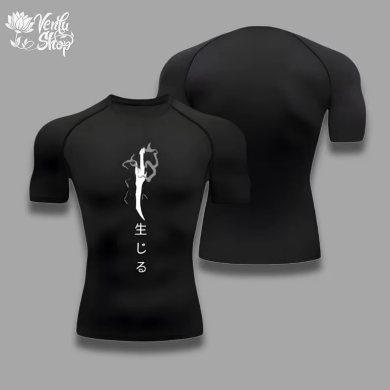 Jin Woo Maglia a compressione  - Anime Merchandise Solo Leveling recensione e prezzo