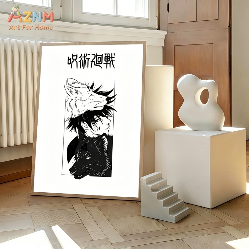 AZNM Jujutsu Kaisen Stampa su  - Anime Merchandise Posters recensione e prezzo