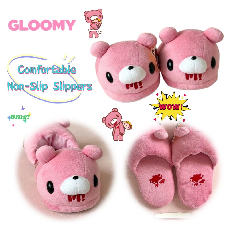 Pantofole in cotone Gloomy Bea - Anime Merchandise Japan recensione e prezzo