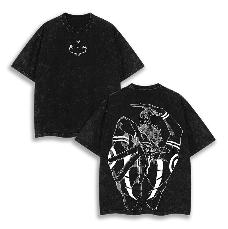 T-shirt lavata stampata con mo - Anime Merchandise For Women recensione e prezzo